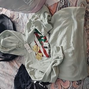 MTV brand pullover hoodie Womens XS NWT